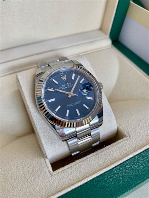 rolex datejust femme fond bleu|oystersteel Rolex Datejust 41.